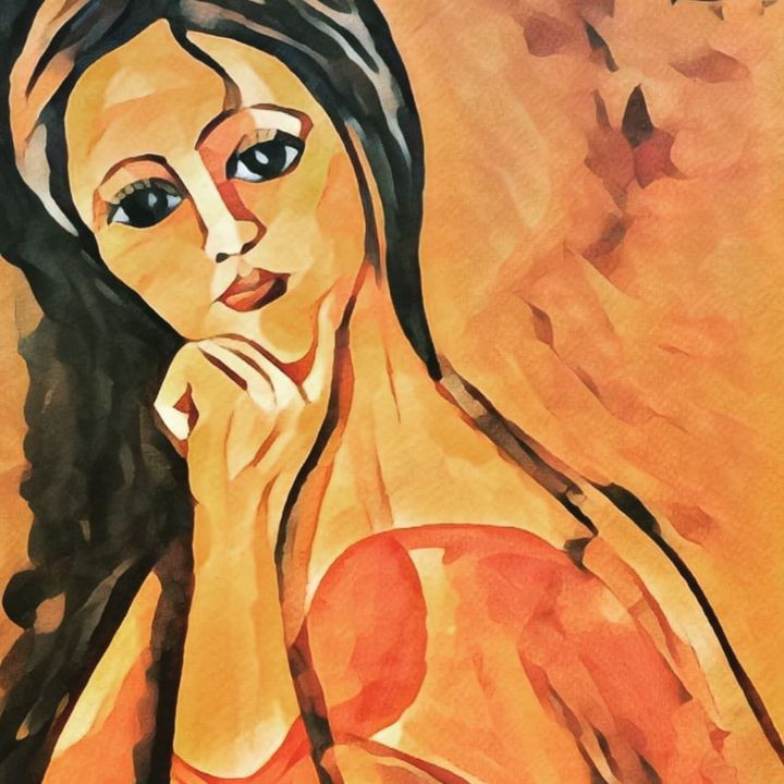 Pintura titulada "Dime qué piensas." por Artemagaral, Obra de arte original, Acrílico