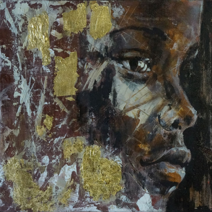 Peinture intitulée "Lost Code N 049" par Artem Usá, Œuvre d'art originale, Acrylique