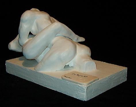 Sculptuur getiteld "Enlazados" door Silvia Alicia Mahlmann, Origineel Kunstwerk