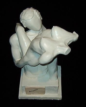 Sculpture titled "Ansiedad" by Silvia Alicia Mahlmann, Original Artwork
