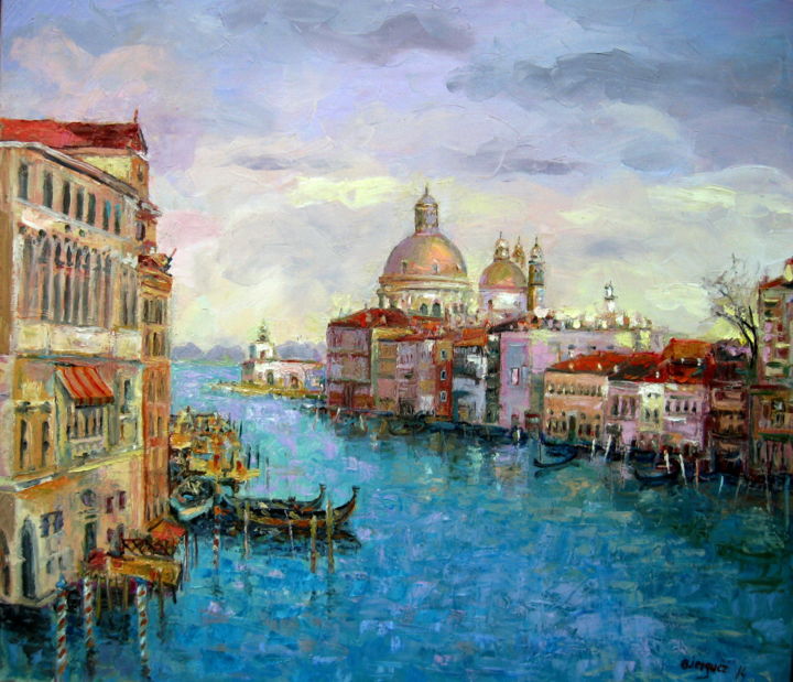 Painting titled "Venetia12 - Photo,…" by Gheorghe Iergucz, Original Artwork, Other