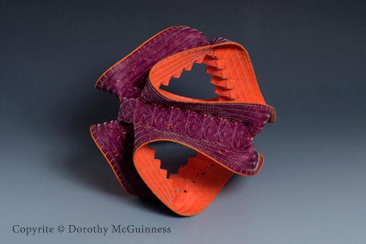 Art textile intitulée "Dorothy McGuinness…" par Arteziana Online, Œuvre d'art originale