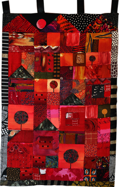 Textile Art titled "Elba Phelipoff - "C…" by Arteziana Online, Original Artwork