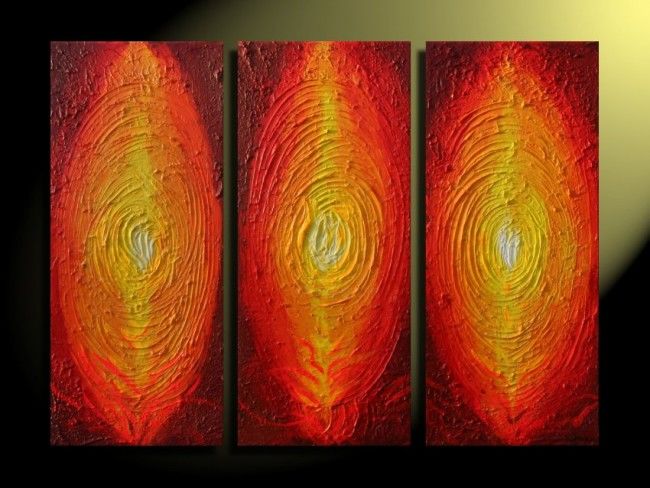 Żar - Painting, 120x80 cm ©2006 by Maria Pietkun -
Contemporary painting, acrylic, Contemporary Art