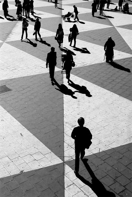 Fotografia intitolato "vite Asimmetriche" da Artfranz, Opera d'arte originale