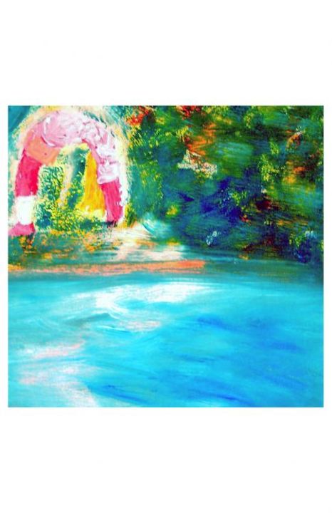 Painting titled "Backflip" by Joseph Marguccio, Original Art,