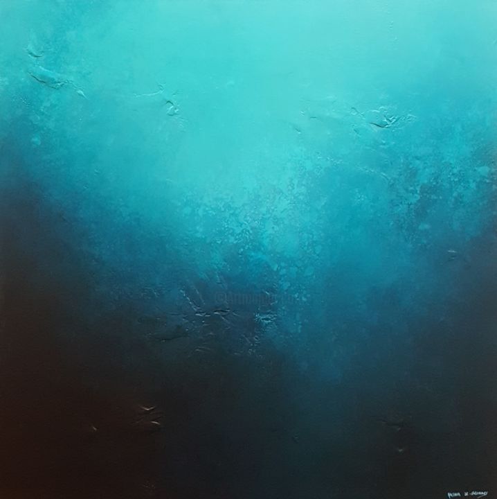 Peinture intitulée "Ouranos" par Arthur Saint-Georges, Œuvre d'art originale, Acrylique