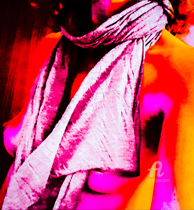 Фотография под названием "Secret Breast in Co…" - Idaver / Idawer, Подлинное произведение искусства, Цифровая фотография