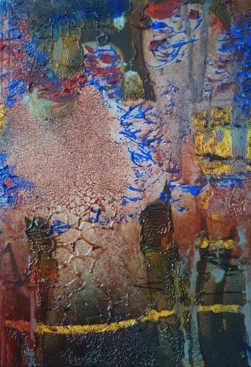 Malarstwo zatytułowany „Series of abstract…” autorstwa Roman Bonchuk, Oryginalna praca, Olej