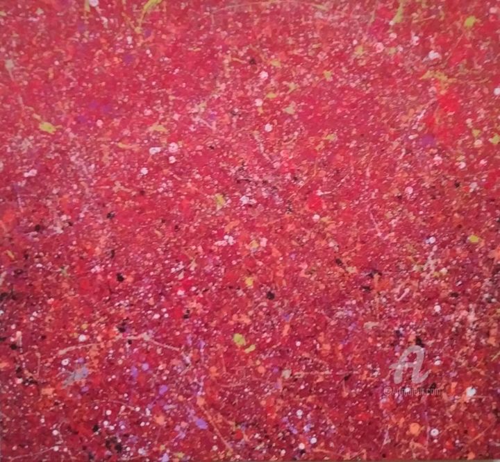 Painting titled "Punto Dorado" by Enzo, Original Art, Acrylic