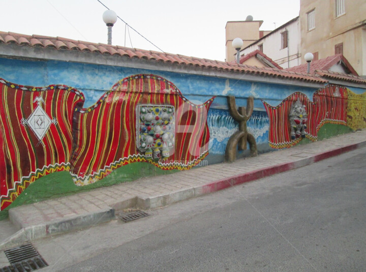 Malerei mit dem Titel "street art 2 ( pein…" von Salem Bourega, Original-Kunstwerk, Lack
