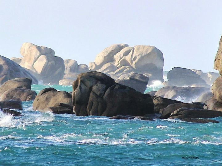 Photography titled "brignogan-plages" by Michel Stephan, Original Artwork