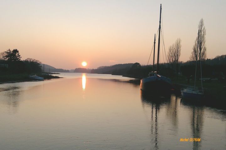 Φωτογραφία με τίτλο "Coucher de soleil -…" από Michel Stephan, Αυθεντικά έργα τέχνης