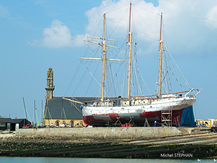 Fotografie mit dem Titel "Camaret-sur-mer voi…" von Michel Stephan, Original-Kunstwerk, Digitale Fotografie