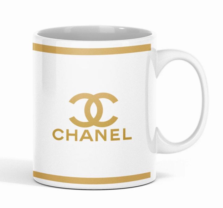 Tasse Chanel Gold, Design by Tomiko