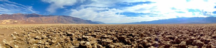 Photographie intitulée "Devil's Golf Course" par Nine, Œuvre d'art originale