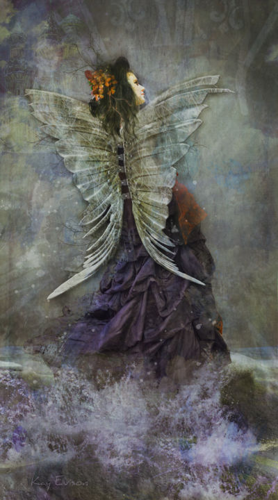 Цифровое искусство под названием "Amanda" - Kay Evison, Подлинное произведение искусства, Манипулированная фотография