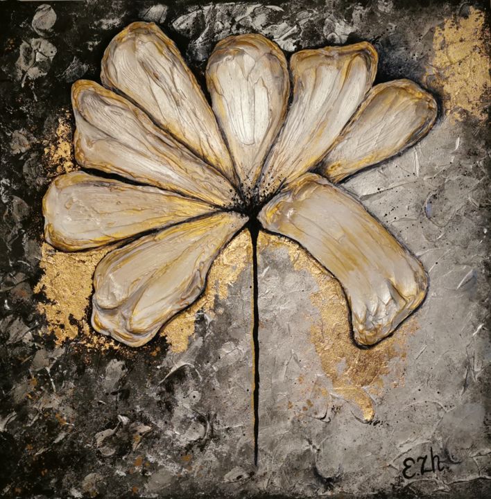 Painting titled "Acrylic Original Ar…" by Elena Zhenatova, Original Art, Acrylic Mounted on Stretcher frame