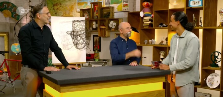 Wenn Udo Lindenberg in der Drahtskulptur auftaucht: eine elektrisierende Skulptur „Bares für Rares“!