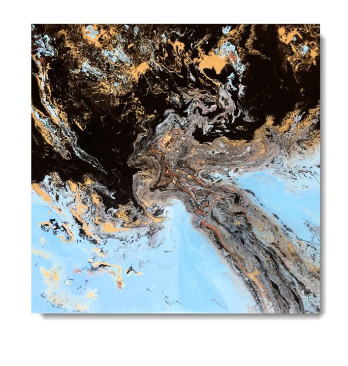 Pittura intitolato "Tornado" da Art Mmb, Opera d'arte originale, Acrilico