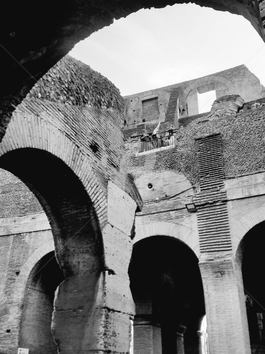 "Rom Colosseo" başlıklı Fotoğraf Art Moé tarafından, Orijinal sanat, Dijital Fotoğrafçılık