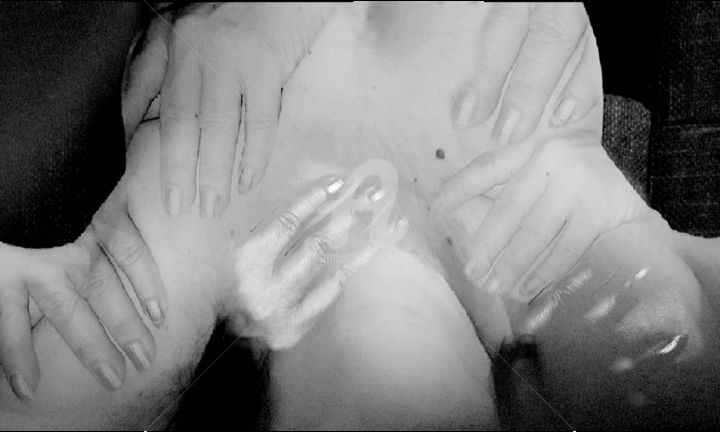 Fotografia intitulada "Body Touch" por Art Moé, Obras de arte originais, Fotografia digital