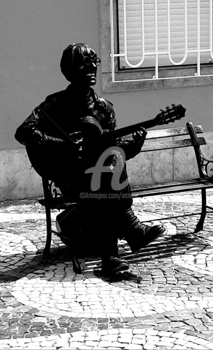 Photography titled "Singing man" by Art Moé, Original Artwork, Digital Photography