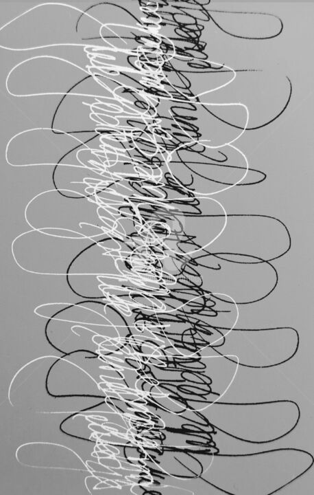 Tekening getiteld "#2021_5" door Art Moé, Origineel Kunstwerk, Inkt