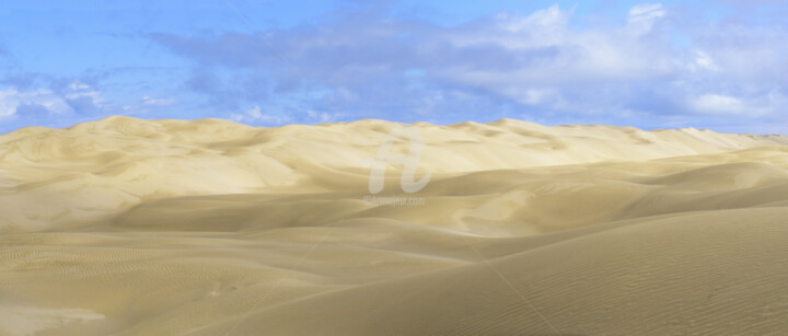 Fotografie getiteld "Dunes" door Monique Pouzet, Origineel Kunstwerk, Niet gemanipuleerde fotografie