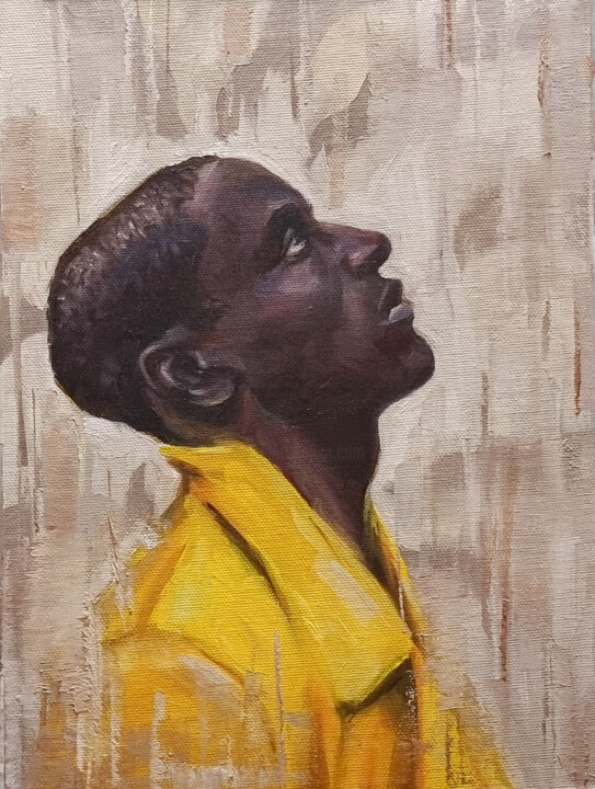 绘画 标题为“Oil portrait 1223-02” 由Artmoods Tp, 原创艺术品, 油
