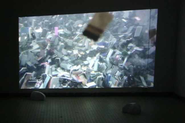 Arts numériques intitulée "Sursis, installation" par Morgane Fondrillon, Œuvre d'art originale,
