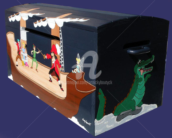 Design / Projektowanie użytkowe zatytułowany „Peter Pan et le Cap…” autorstwa Nicky Chauvet (Art-Nicky), Oryginalna praca