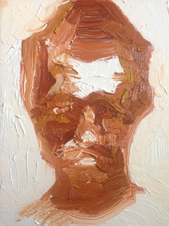 Peinture intitulée "Arthur Rimbaud - Ha…" par Christian Comte, Œuvre d'art originale, Huile