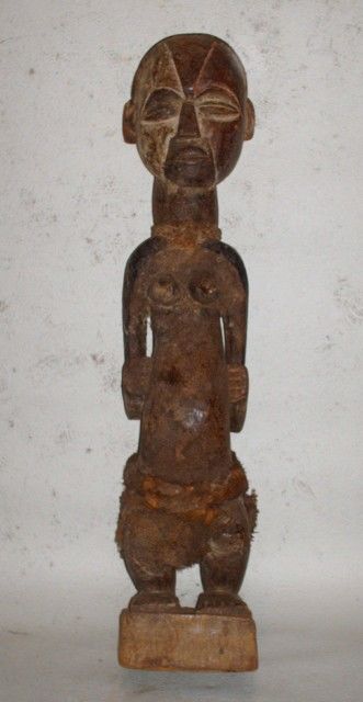 Sculpture intitulée "FERTILITE AFRICAINE" par Véronique Parra, Œuvre d'art originale, Bois