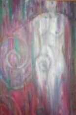 Painting titled "Blurry Vision" by Sharon Feenan, Original Artwork