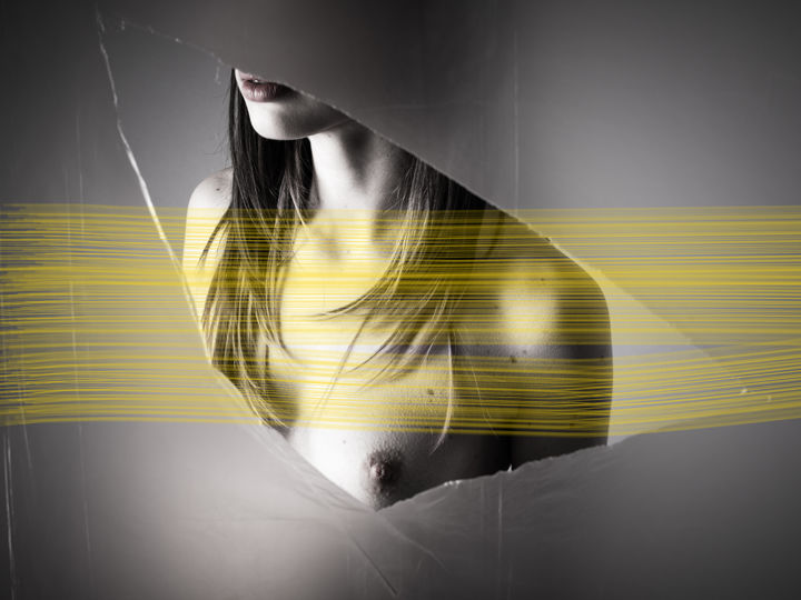 摄影 标题为“yellow” 由Anna Sowinska, 原创艺术品, 数码摄影