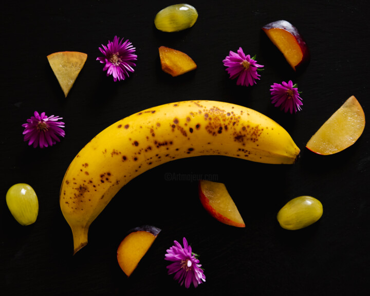 Fotografia intitolato "Banana & co" da Anna Sowinska, Opera d'arte originale, Fotografia digitale