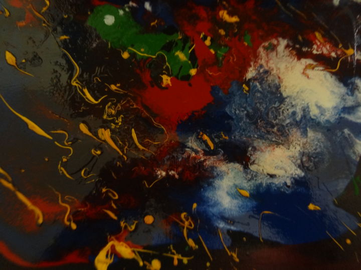 Painting titled "BIG BANG THEORY FIN…" by Jean-François Suys, Original Artwork, Other
