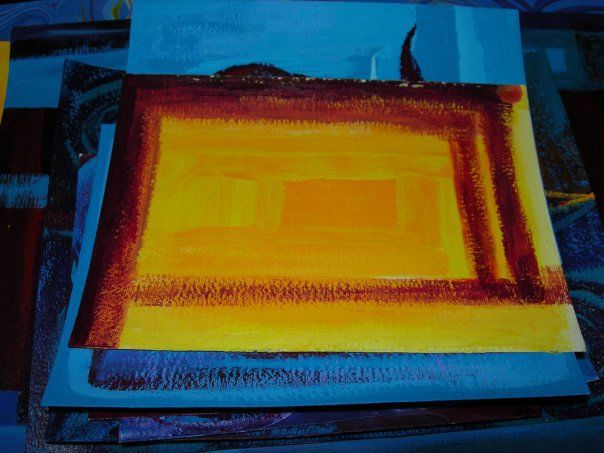 Peinture intitulée "Square for men" par Artsy Coralie, Œuvre d'art originale