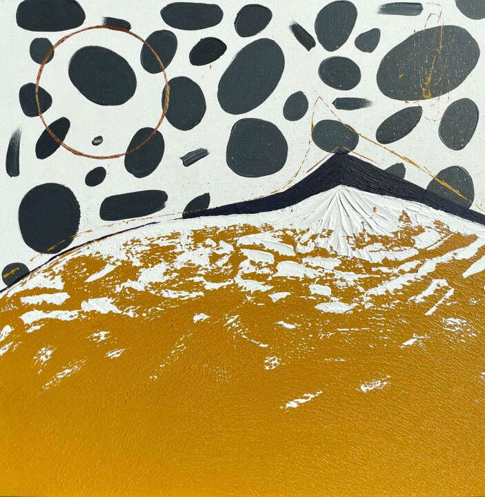 Peinture intitulée "Abstract painting P…" par Taia Tasman (Arttasmania), Œuvre d'art originale, Acrylique Monté sur Châssis…