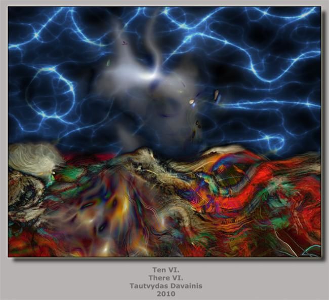 Arte digital titulada "There VI." por Tautvydas Davainis, Obra de arte original, Pintura Digital
