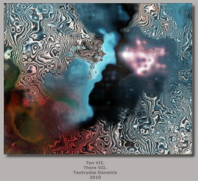 Arte digital titulada "There VII." por Tautvydas Davainis, Obra de arte original, Pintura Digital