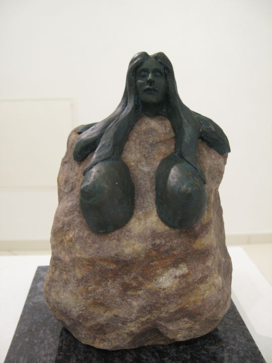 Скульптура под названием "Venus" - Artūras Žilinskas, Подлинное произведение искусства, Металлы