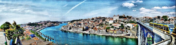 「Oporto -Portugal」というタイトルの写真撮影 Arturo Carriónによって, オリジナルのアートワーク