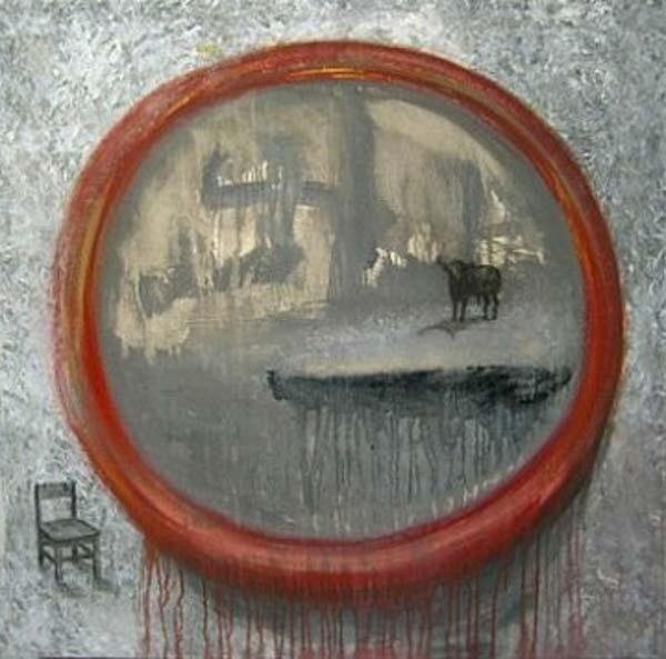Pintura titulada "Seat and Bull" por Arturo Carrión, Obra de arte original