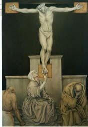 Painting titled "Crocifissione" by Arturo Santillo, Original Artwork