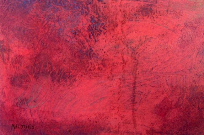Peinture intitulée "98 ABSTRAIT" par Arturo, Œuvre d'art originale, Huile