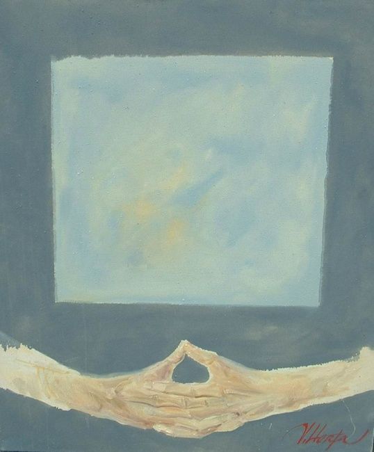 Painting titled "portrait-nebody" by Herta, Original Art, Other