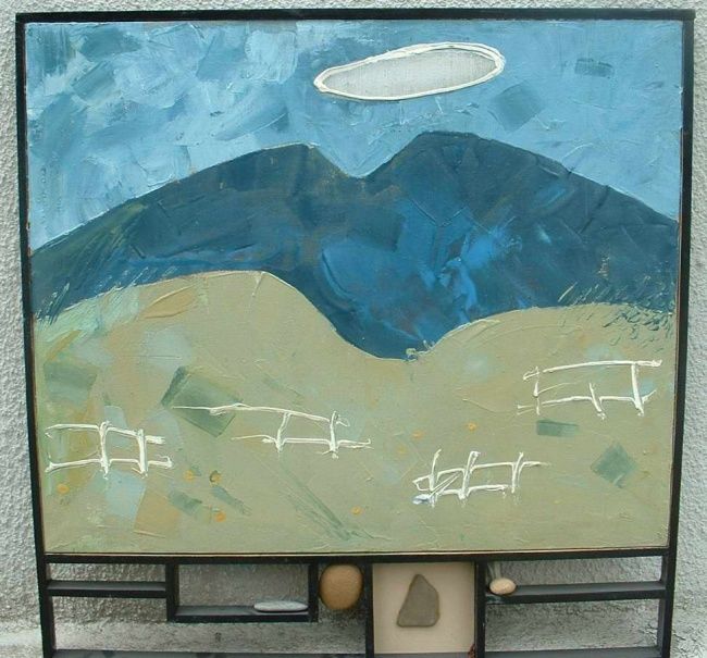 Painting titled "Bucovina" by Herta, Original Art, Other