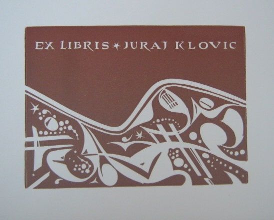 Disegno intitolato "Ex Libris" da Herta, Opera d'arte originale, Altro